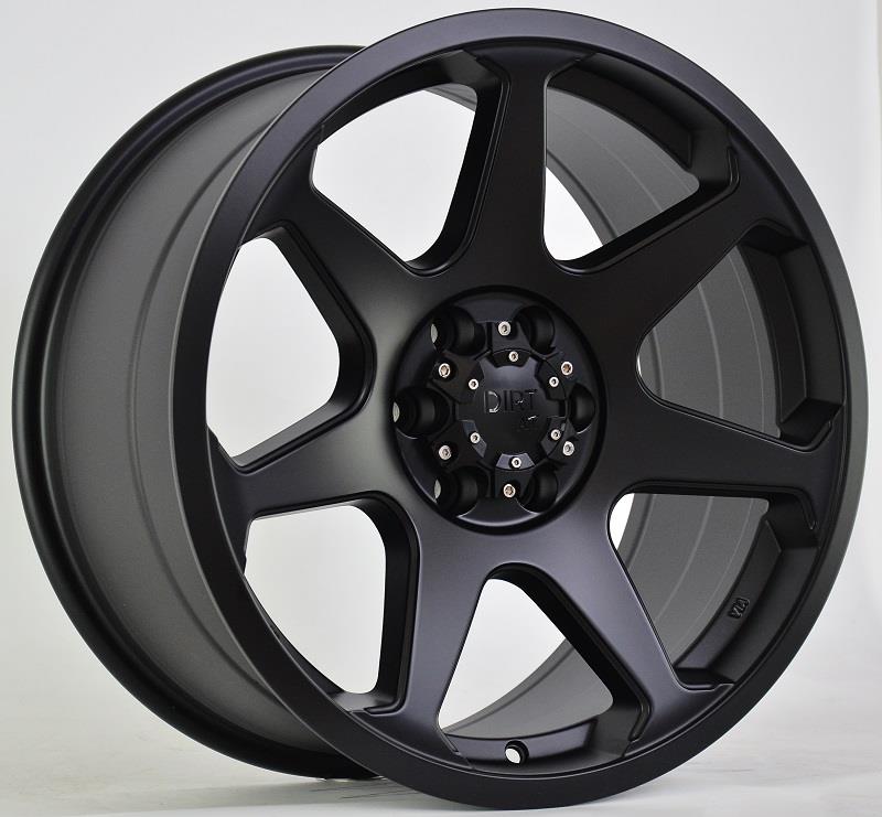D42 Flatblack 9x17 6/114,3 ET25 CB66.1 60°